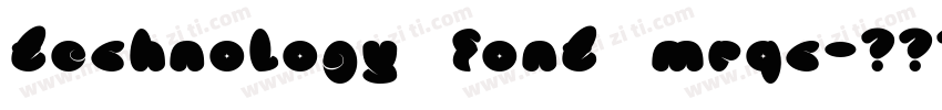technology   font   mrqc字体转换